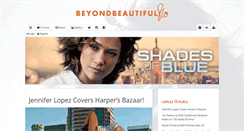 Desktop Screenshot of beyondbeautifuljlo.com